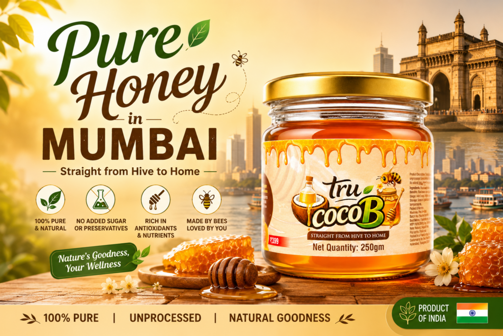 Buy Pure Honey in Mumbai | Raw, Unprocessed & Natural
